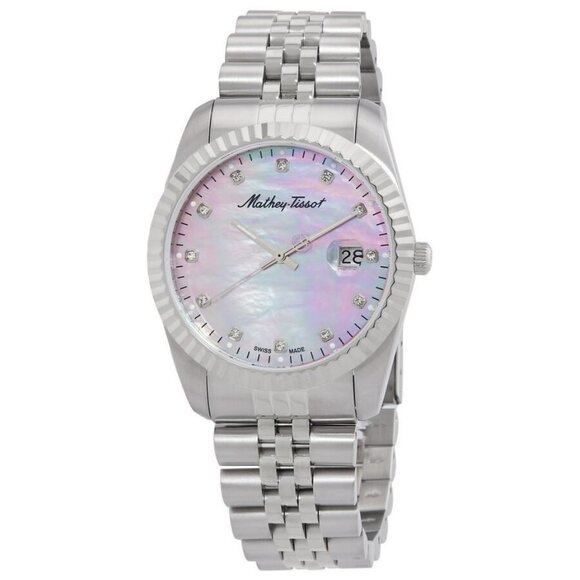 FX02979B NWT Mathey-Tissot Fashion Unisex Quartz Steel Authentic Watch - Picture 1 of 3
